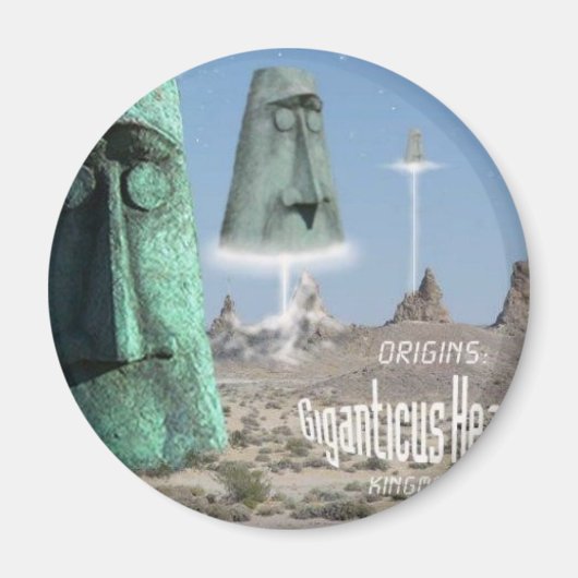 Giganticus headicus oorsprong magneet (Voorkant)