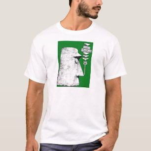 Giganticus Headicus Route 66 Antares road green T-shirt