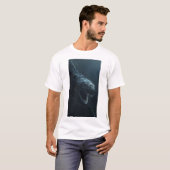 Gigantisch Zee Monster 1000 meter lang T-shirt (Voorkant volledig)