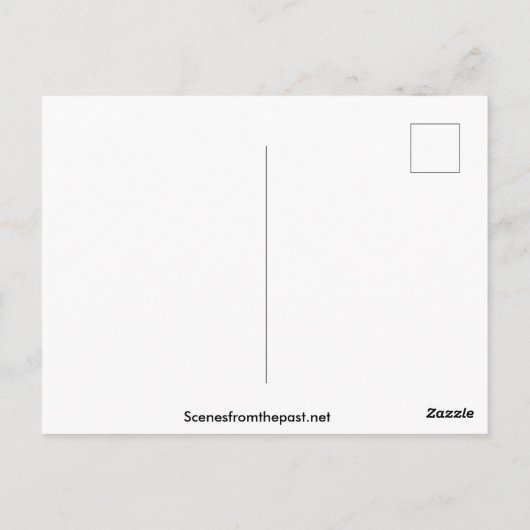 Gigantische Cactus in het woestijnlandschap van he Briefkaart (Achterkant)