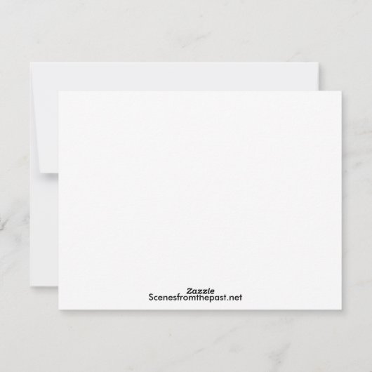 Gigantische Cactus in het woestijnlandschap van he Feestdagenkaart (Achterkant)