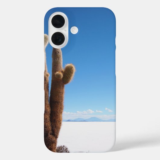 Gigantische cactus op de Salar de Uyuni telefoonho Case-Mate iPhone Case (Achterkant)