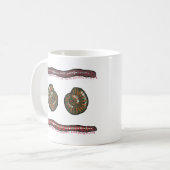gigantische duizendpoot koffiemok (Voorkant links)