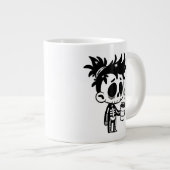 gigantische koffie mok (Voorkant rechts)