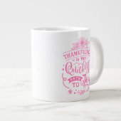 gigantische koffie mok (Voorkant rechts)