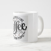 gigantische koffie mok (Voorkant rechts)