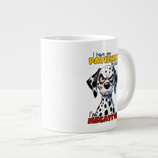 gigantische koffie mok (Voorkant rechts)