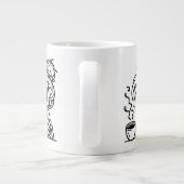 gigantische koffie mok (Achterkant)