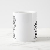 gigantische koffie mok (Voorkant)