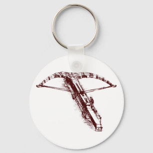 gigantische kruisboog sleutelhanger