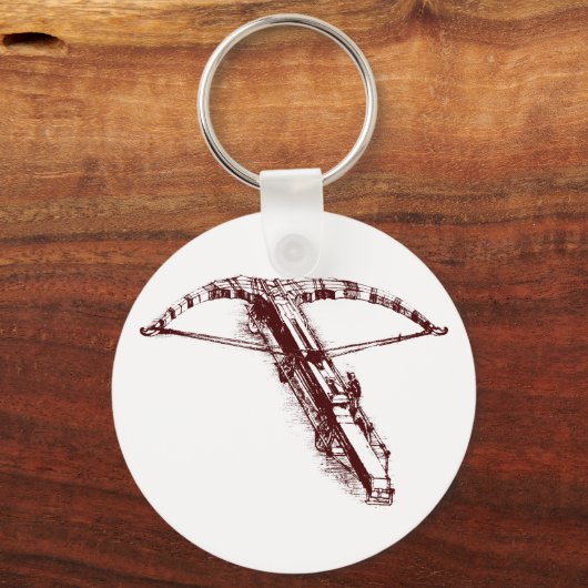 gigantische kruisboog sleutelhanger (Voorkant)