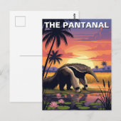 Gigantische miereneter in de Pantanal Briefkaart (Voorkant / Achterkant)