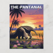 Gigantische miereneter in de Pantanal Briefkaart (Voorkant)
