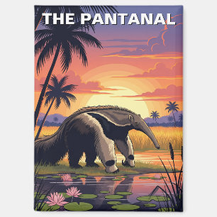 Gigantische miereneter in de Pantanal Magneet