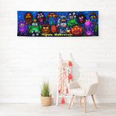 Gigantische monstermixer Halloween banner (Insitu)