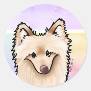 Gigantische Pommerse Stickers