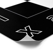 gigantische schaaktafel poster (Hoek)