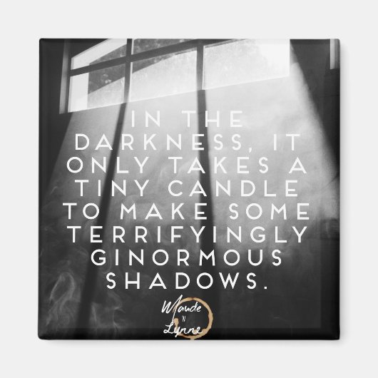 Gigantische schaduwmagneet magneet (Voorkant)