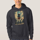 Gigantische zombie-robot hoodie (Voorkant)