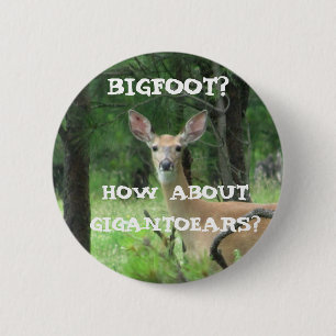Gigantoears Het Grote Oor Hert Ronde Button 5,7 Cm