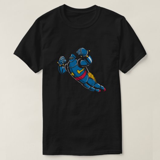 Gigantor de ruimtevaartrobot - grijze Classic T-shirt (Design voorkant)