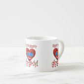 Giggedy Funny Valentijn Espresso Kop (Voorkant rechts)