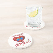 Giggedy Funny Valentijn Zandsteen Onderzetter (Zijkant)