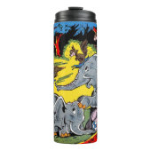 Giggle Animal Elephant  Comics Thermosbeker (Voorkant)