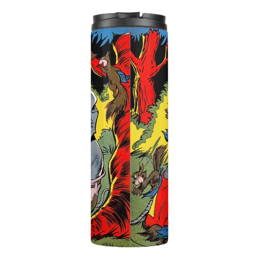 Giggle Animal Elephant  Comics Thermosbeker (Achterkant)