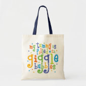 Giggle Bubbles Tote Bag (Voorkant)