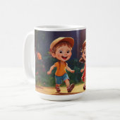 Giggle Buddies Koffiemok (Voorkant links)