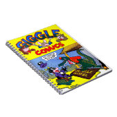 Giggle Crocodile Alligator Animal  Comics Notitieboek (Rechterzijde)