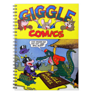 Giggle Crocodile Alligator Animal  Comics Notitieboek