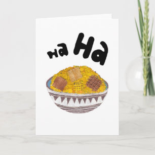 Giggle Flakes Geen achtergrond Wenskaart Kaart