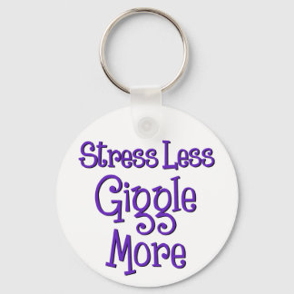 GIGGLE MEER, paarse inkt Sleutelhanger