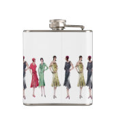 "Giggle Water" 1920's Slang Jazz Age Flapper Heupfles (Achterkant)