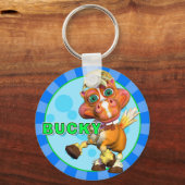 "GiggleBellies" Bucky de Sleutelhanger van de Paar (Voorkant)