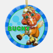 "GiggleBellies" Bucky the Horse Ornament (Voorkant)
