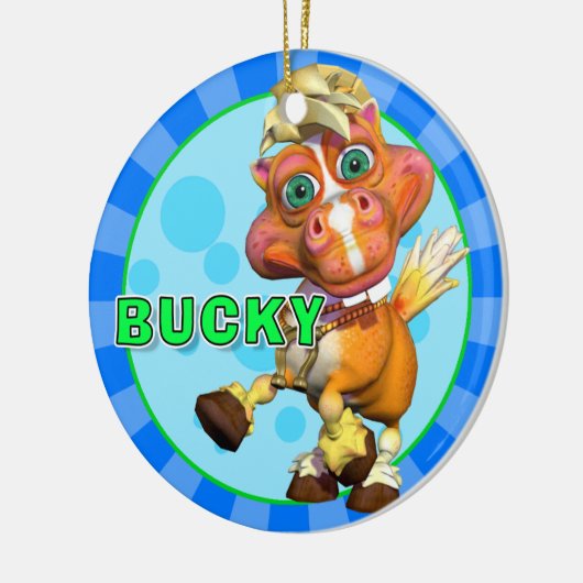 "GiggleBellies" Bucky the Horse Ornament (Links)