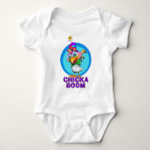 GiggleBellies Chickaboom de Kip Romper (Voorkant)
