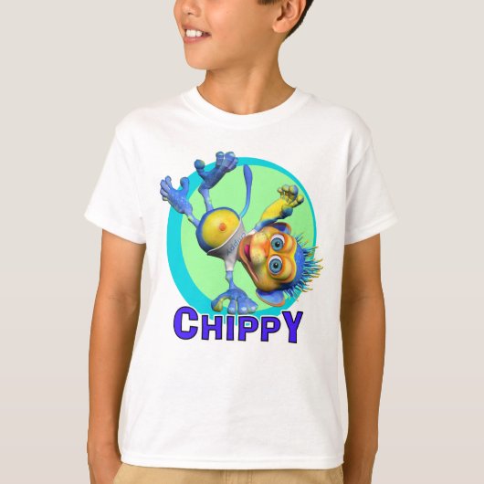 GiggleBellies Chippy the Monkey T-shirt (Voorkant)