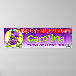 GiggleBellies Itsy Bitsy Spiders van 40 x12 inch, Poster