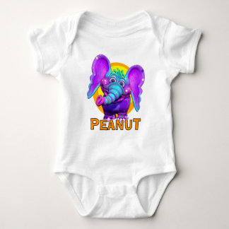 GiggleBellies Peanut de olifant Romper