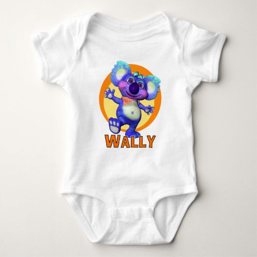 GiggleBellies Wally the Koala Romper (Voorkant)
