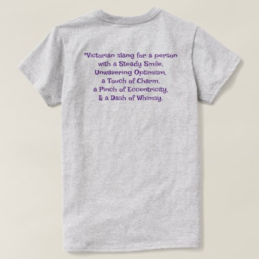 Gigglemug-Het is een manier van leven T-shirt (Design achterkant)