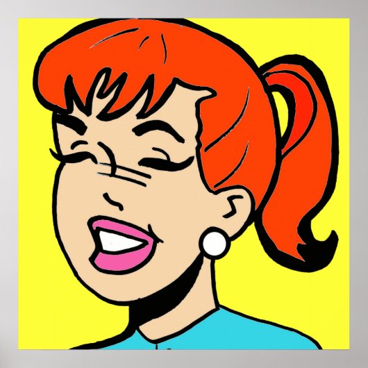 Giggles Comic Strip Poster (Voorkant)