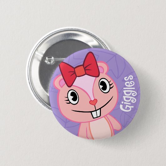 Giggles Cute Button (Voorkant /achterkant)