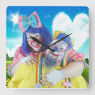 Giggles en Gadgets Vierkante Klok