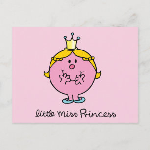 Giggling Miss Princess Briefkaart