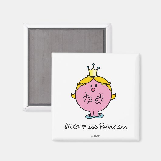 Giggling Miss Princess Magneet (Voorkant / Achterkant)